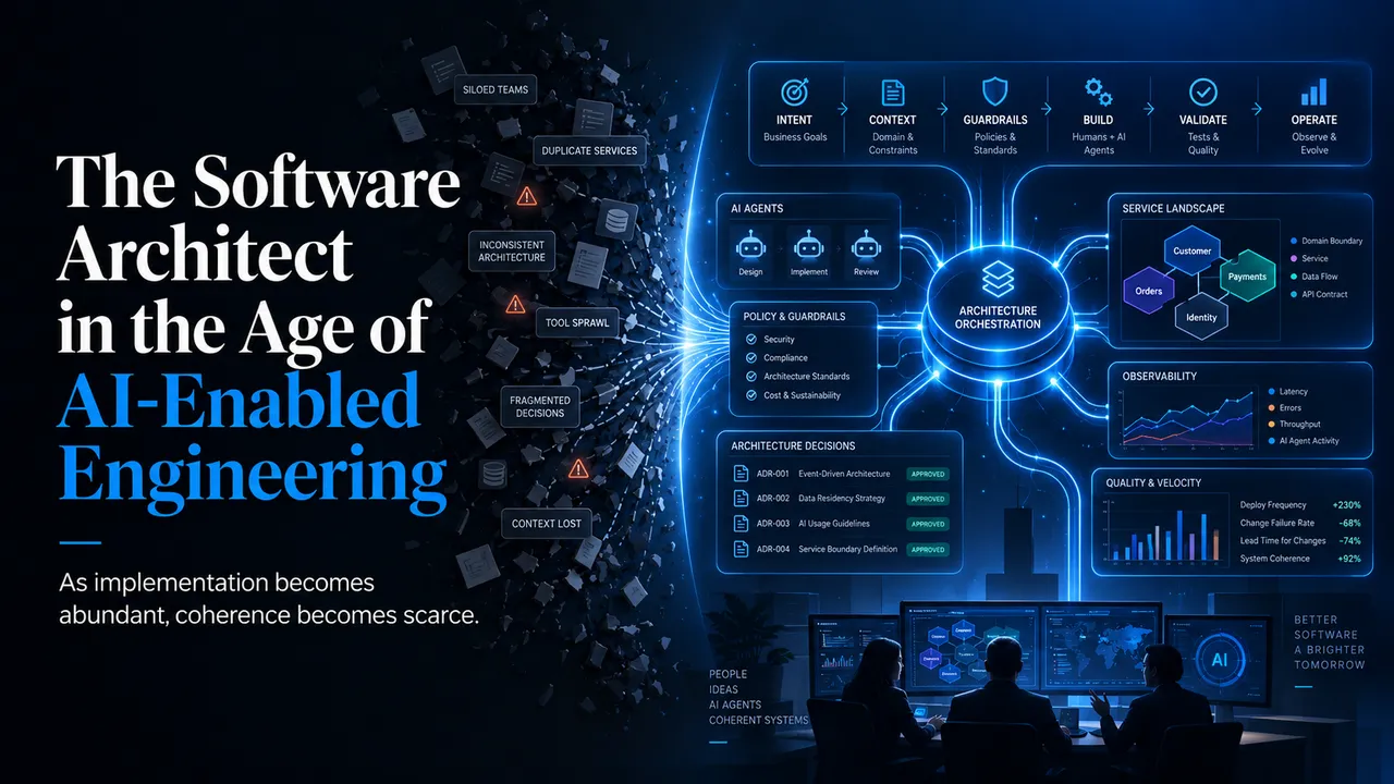 The Software Architect in the Age of AI-Enabled Engineering